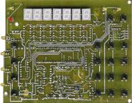 Плата индикации и контроллера с ATmega-16